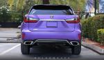 Lexus RX350 F-Sport by MetroWrapz 2017 года